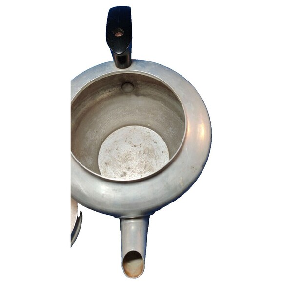 Mirro 1536M 6 Cup Aluminum Coffee Tea Pot Bakelite Handle Vintage MCM USA - Picture 7 of 9